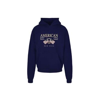 AMERICAN COLLEGE USA , unisex, barntröja, tröja, tröja, Capuche Enfants Garçon, filltröja, blå, 6 år AMERICAN COLLEGE USA , unisex, barntröja, tröja, tröja, Capuche Enfants Garçon, filltröja, blå, 6 år