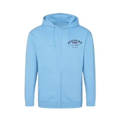REDSKINS Junior Redskins tröja tröja huvtröjor sporttryck kläder barn pojke och flicka vinter fleece varm modell SZ RS4091 himmelsblå 16 år, turkos, 16 �r REDSKINS Junior Redskins tröja tröja huvtröjor sporttryck kläder barn pojke och flicka vinter fleece varm modell SZ RS4091 himmelsblå 16 år, turkos, 16 �r