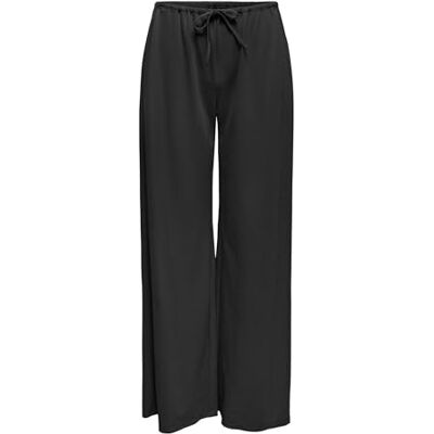 ONLY Onljany Loose Pant JRS, svart, S ONLY Onljany Loose Pant JRS, svart, S