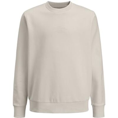 JACK & JONES JUNIOR Jjjin Sweat Crew Neck Jnr, Moonbeam, 164 JACK & JONES JUNIOR Jjjin Sweat Crew Neck Jnr, Moonbeam, 164