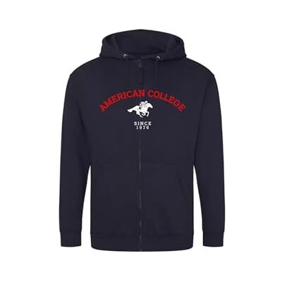 AMERICAN COLLEGE USA Tröja tröja med tryck varma kläder unisex barn pojkar och flickor casual modell ACSZW3 marinblå 8 år, Färg: blå, 8 �r AMERICAN COLLEGE USA Tröja tröja med tryck varma kläder unisex barn pojkar och flickor casual modell ACSZW3 marinblå 8 år, Färg: blå, 8 �r