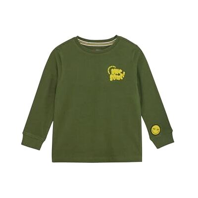 Noppies Kids Boys Tee Reed Långärmad, Brons grön – N387, 92 Noppies Kids Boys Tee Reed Långärmad, Brons grön – N387, 92