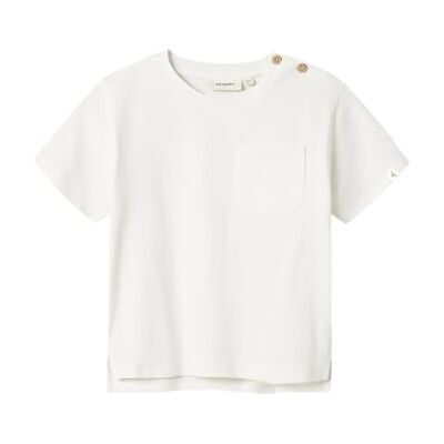 NAME IT pojkar Nmmdolan Ss Loose Top Lil, Kokosnötmjölk, 98 NAME IT pojkar Nmmdolan Ss Loose Top Lil, Kokosnötmjölk, 98