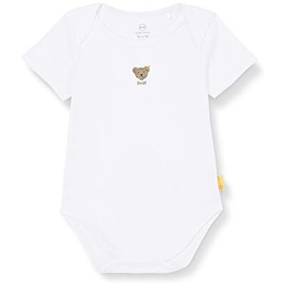 Steiff Unisex babybody, Ljus vit, 50 cm Steiff Unisex babybody, Ljus vit, 50 cm