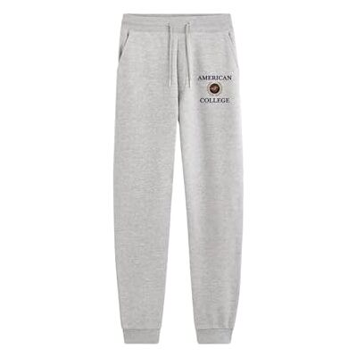 AMERICAN COLLEGE USA Joggingbyxor och leggings korta smala sportkläder barnkläder unisex pojkar flickor modell ACJOGW7 MELL grå 14 år, Grå, 14 år AMERICAN COLLEGE USA Joggingbyxor och leggings korta smala sportkläder barnkläder unisex pojkar flickor modell ACJOGW7 MELL grå 14 år, Grå, 14 år