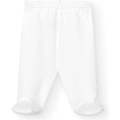 BABIDU Baby, unisex POLAINA sparkbyxor, Vit, 6 Månader BABIDU Baby, unisex POLAINA sparkbyxor, Vit, 6 Månader