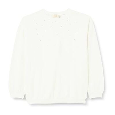 Koton Girls's Långärmad crew neck paljett detalj bomull sweatshirt, Ecru (010), 7-8 År Koton Girls's Långärmad crew neck paljett detalj bomull sweatshirt, Ecru (010), 7-8 År