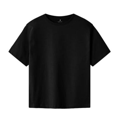 NAME IT kids pojkar Nkmvobbo Ss Nreg Top Noos, svart, 134-140 NAME IT kids pojkar Nkmvobbo Ss Nreg Top Noos, svart, 134-140