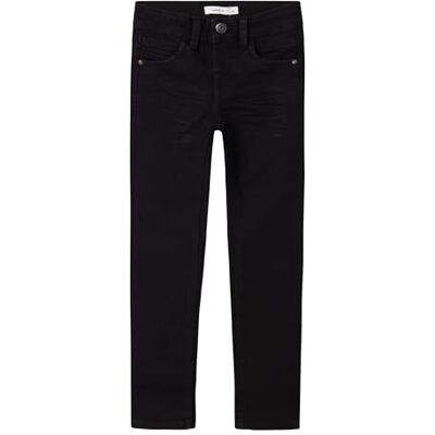 NAME IT NAMN IT Pojkens slim-fit jeans, Svart, 10 år NAME IT NAMN IT Pojkens slim-fit jeans, Svart, 10 år
