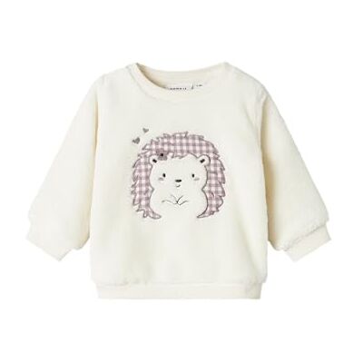 NAME IT Namn IT Nbfolpa Ls Teddy Sweat, Molndansare, 56 NAME IT Namn IT Nbfolpa Ls Teddy Sweat, Molndansare, 56