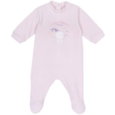 Chicco Unisex bebis bebis sovdräkt, Ljusrosa, 12 mesi Chicco Unisex bebis bebis sovdräkt, Ljusrosa, 12 mesi