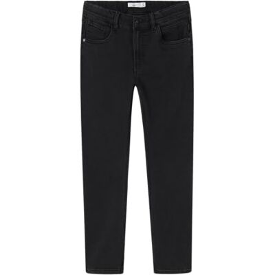 NAME IT Nkmryan Regular Fleece Jeans 3023-An O, Svart denim, 134 NAME IT Nkmryan Regular Fleece Jeans 3023-An O, Svart denim, 134