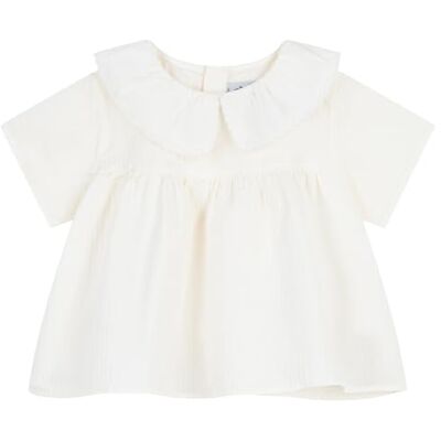 Petit Bateau Baby Girl Day-kläder, Marshmallow, 24 M�nader Petit Bateau Baby Girl Day-kläder, Marshmallow, 24 M�nader