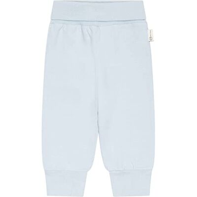 Steiff Unisex baby basic joggingbyxor med benmuddar, lediga byxor, Himmelsk blå, 68 cm Steiff Unisex baby basic joggingbyxor med benmuddar, lediga byxor, Himmelsk blå, 68 cm