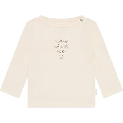 Noppies Baby Unisex Tee Sealy långärmad t-shirt, Egret-P707, 68, Egret – P707, 68 Noppies Baby Unisex Tee Sealy långärmad t-shirt, Egret-P707, 68, Egret – P707, 68