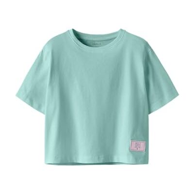 NAME IT Nkftrula Ss Nreg Sh Top Ps, Pool blå, 122-128 NAME IT Nkftrula Ss Nreg Sh Top Ps, Pool blå, 122-128
