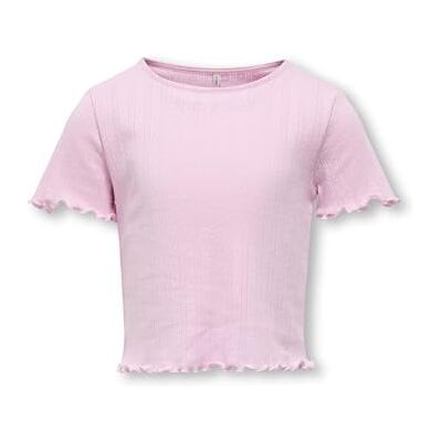 ONLY & Kids Kogcarlotta Life S/S Top JRS Noos, roseate spoonbill, 134-140 ONLY & Kids Kogcarlotta Life S/S Top JRS Noos, roseate spoonbill, 134-140