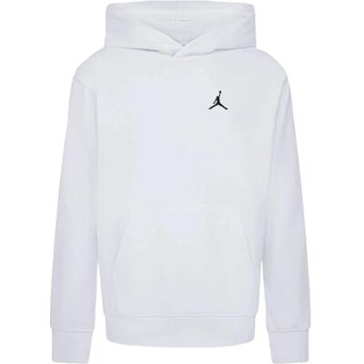 NIKE Jordan Pojkar MJ Brooklyn Huvtröja Vit Kod 95F121-001 NIKE Jordan Pojkar MJ Brooklyn Huvtröja Vit Kod 95F121-001