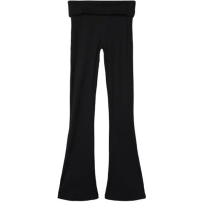 NAME IT flicka Nlfkula Bootcut Rib byxa tygbyxor, svart, 170 NAME IT flicka Nlfkula Bootcut Rib byxa tygbyxor, svart, 170