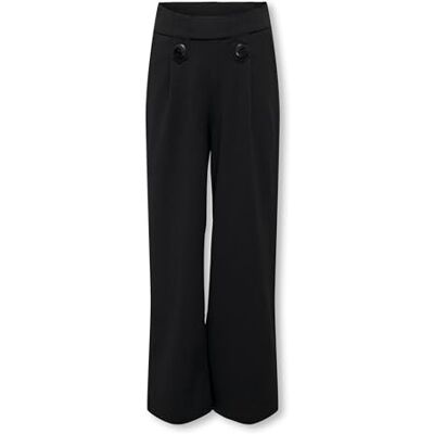 ONLY Kids Girl KOGSANIA knappbyxa JRS svart – 140, svart, 140 cm ONLY Kids Girl KOGSANIA knappbyxa JRS svart – 140, svart, 140 cm
