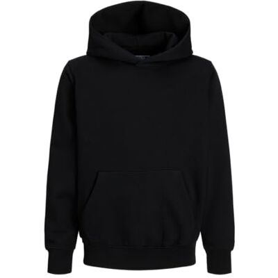 JACK & JONES Jjeurban Edge Sweat Hood Noos Jnr, svart, 140 JACK & JONES Jjeurban Edge Sweat Hood Noos Jnr, svart, 140