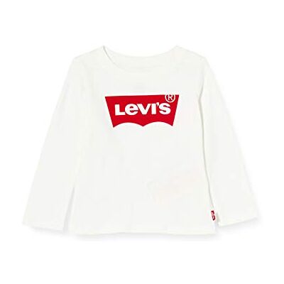 Levi's Kids l/s batwing tee baby flicka, Vit, 12 månader Levi's Kids l/s batwing tee baby flicka, Vit, 12 månader