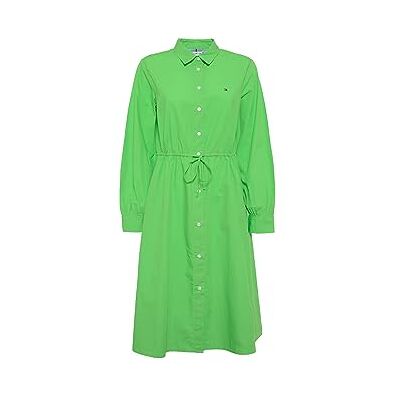 Tommy Hilfiger damskjorta klänningar, Grön (vårlime), 62 Tommy Hilfiger damskjorta klänningar, Grön (vårlime), 62
