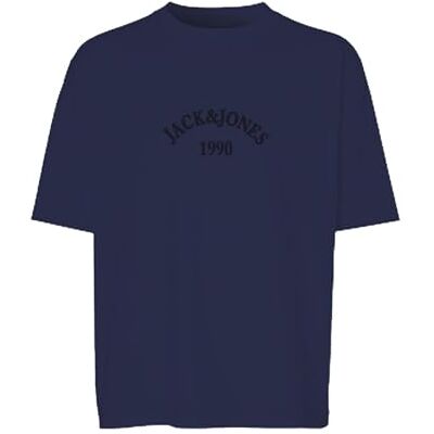 JACK & JONES Jorbleecker Branding Tee Ss Cn Jnr, Ocean Cavern, 8 år, Ocean grotta, 128 JACK & JONES Jorbleecker Branding Tee Ss Cn Jnr, Ocean Cavern, 8 år, Ocean grotta, 128