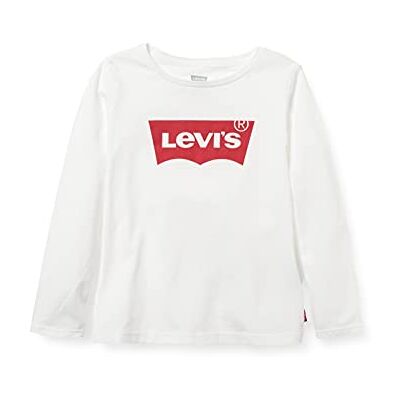 Levi's Kids T-shirt för flickor, Vitt, 6 År Levi's Kids T-shirt för flickor, Vitt, 6 År