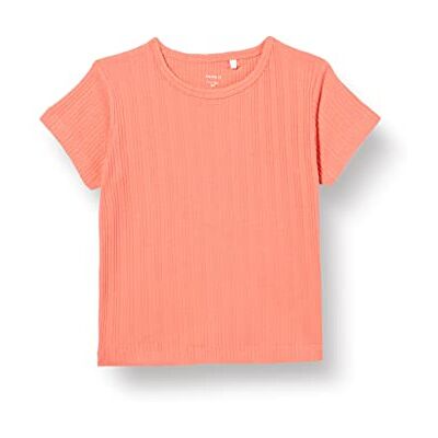 NAME IT Baby flickor NBFHEJSA SS Top Box T-shirt, Georgia Peach, 62 NAME IT Baby flickor NBFHEJSA SS Top Box T-shirt, Georgia Peach, 62
