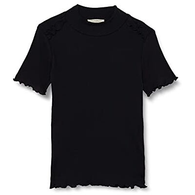 Scotch & Soda Flicka Fitted Highneck kortärmad T-shirt, Night 0002, 116 cm Scotch & Soda Flicka Fitted Highneck kortärmad T-shirt, Night 0002, 116 cm