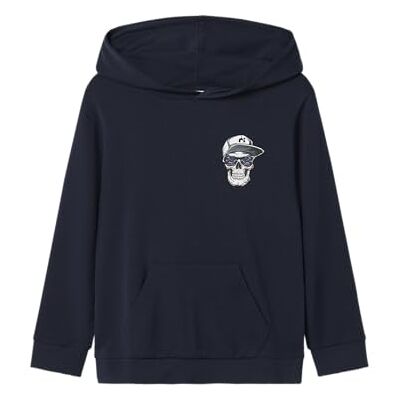 NAME IT pojkar Nkmlambert Ls Nreg Sweat Wh Unb, marinblå blazer, 122-128 NAME IT pojkar Nkmlambert Ls Nreg Sweat Wh Unb, marinblå blazer, 122-128