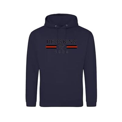 REDSKINS Junior Redskins tröja tröja huvtröjor sporttryck kläder barn pojke och flicka vinter fleece varm modell SC RS4042 marinblå 2 år, Färg: blå, 24 Months REDSKINS Junior Redskins tröja tröja huvtröjor sporttryck kläder barn pojke och flicka vinter fleece varm modell SC RS4042 marinblå 2 år, Färg: blå, 24 Months