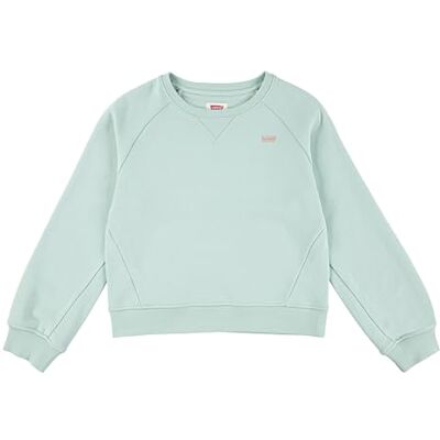 Levi's FW-Crew mode runt tryck sweatshirt, Celadon, 6 �r Levi's FW-Crew mode runt tryck sweatshirt, Celadon, 6 �r