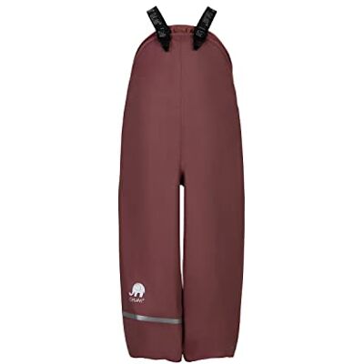 Celavi Basic PU regnbyxor för barn, Rosa/brun, 70 Celavi Basic PU regnbyxor för barn, Rosa/brun, 70
