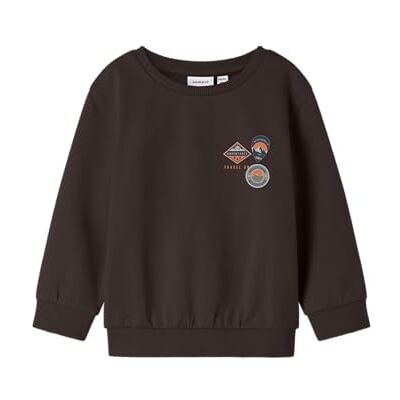 NAME IT Namn IT Nmmosman Ls Nreg Sweat Bru Box, delicioso, 116 NAME IT Namn IT Nmmosman Ls Nreg Sweat Bru Box, delicioso, 116