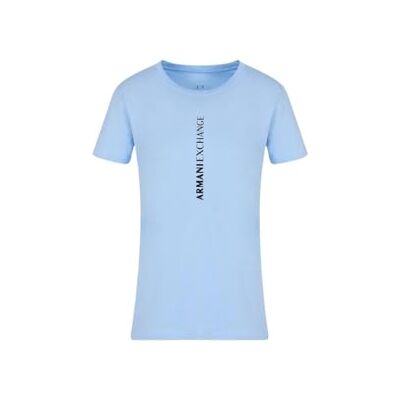 Armani 3dyt02_yj16z T-shirt med kort ärm Blå M Kvinna - T-shirt Armani 3dyt02_yj16z T-shirt med kort ärm Blå M Kvinna - T-shirt