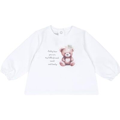 Chicco T-shirt M/L T-shirt för flickor, Naturlig, 3 månader Chicco T-shirt M/L T-shirt för flickor, Naturlig, 3 månader