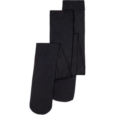 NAME IT Flickstrumpbyxor (2-pack), Svart/förpackning: svart, 110-116 NAME IT Flickstrumpbyxor (2-pack), Svart/förpackning: svart, 110-116