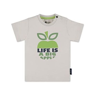 Sterntaler Bebisar pojkar kortärmad äppel-T-shirt, Ljusgrå, 74 cm Sterntaler Bebisar pojkar kortärmad äppel-T-shirt, Ljusgrå, 74 cm