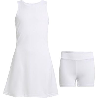adidas Flickor GIRLS CLUB TENNIS DRESS, white, 5-6 Years adidas Flickor GIRLS CLUB TENNIS DRESS, white, 5-6 Years