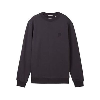 TOM TAILOR pojkar barn basic sweatshirt av bomull, 29476 – kolgrå, 176 TOM TAILOR pojkar barn basic sweatshirt av bomull, 29476 – kolgrå, 176