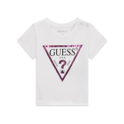 GUESS Girl'sSS T-shirt_core-shirt spure vit storlek 3/6 m längd N (ingen längd) GUESS Girl'sSS T-shirt_core-shirt spure vit storlek 3/6 m längd N (ingen längd)