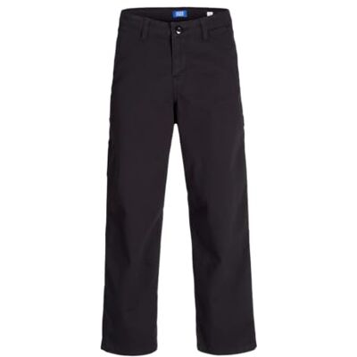 JACK & JONES JACK&JONES JUNIOR Jpstalex Co Jjcarpenter byxor Noos Jnr byxor, Svart/detalj: söm W. Dtm, 134 JACK & JONES JACK&JONES JUNIOR Jpstalex Co Jjcarpenter byxor Noos Jnr byxor, Svart/detalj: söm W. Dtm, 134