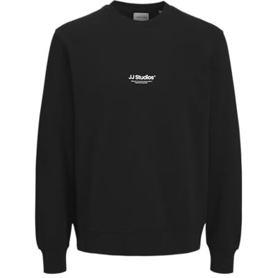 JACK & JONES Pojkar Jjesoho Sweat Crew Neck Noos Mni, svart, 116 JACK & JONES Pojkar Jjesoho Sweat Crew Neck Noos Mni, svart, 116