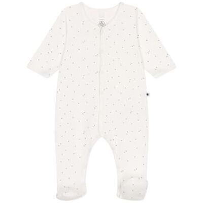 Petit Bateau Unisex bebis sömn, Vit/grå, 3 mesi Petit Bateau Unisex bebis sömn, Vit/grå, 3 mesi