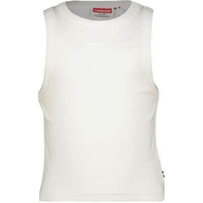 Vingino Flicka G-Basic-Crop Rib Top Underkläder, Äkta vit, 6 år Vingino Flicka G-Basic-Crop Rib Top Underkläder, Äkta vit, 6 år