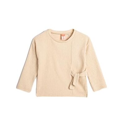 Koton Girls's Basic Ribbed långärmad T-shirt Koton Girls's Basic Ribbed långärmad T-shirt
