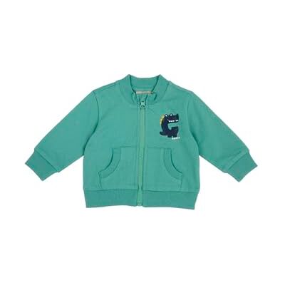 Chicco Lättviktig långärmad tröja med dragkedja, Medium grön, 9 mesi Chicco Lättviktig långärmad tröja med dragkedja, Medium grön, 9 mesi
