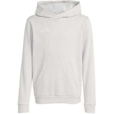 adidas unisex barn Entrada26 Hoodie Kids Sweatshirt, team light grey/white, 13-14 Years adidas unisex barn Entrada26 Hoodie Kids Sweatshirt, team light grey/white, 13-14 Years